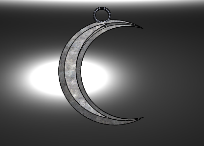 STL file Moon Knight Throwing Iron/Necklace/Moon Knight・3D printable ...