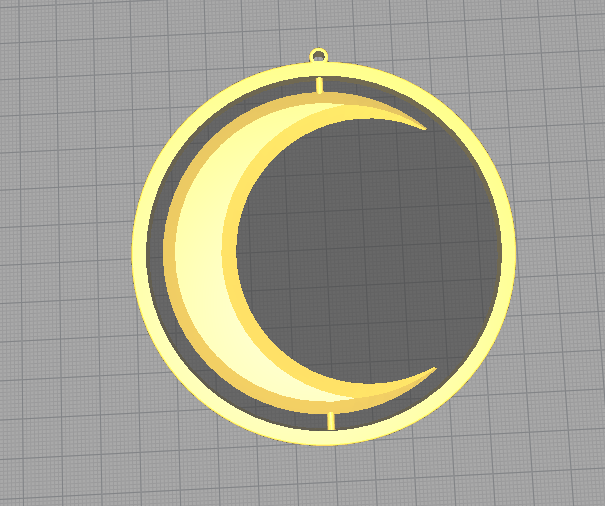STL file Moon Knight Throwing Iron/Necklace/Moon Knight・3D printable ...