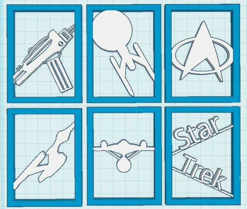 Free 3D file Holiday Lantern - Star Trek Panels 🏮・3D printable object ...