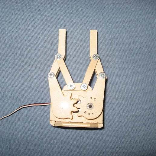 Download free STL file Mini servo gripper • 3D printer model ・ Cults