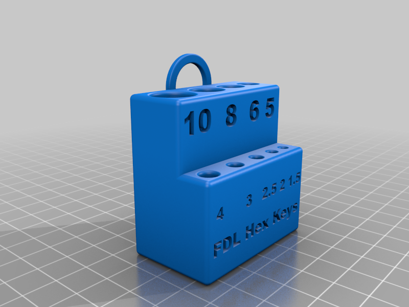 Free STL file Hex keys holder・3D printable design to download・Cults
