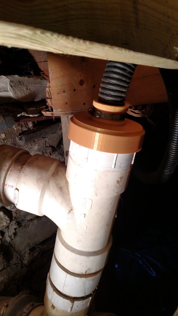 Free STL file Sump pump hose coupling・3D printer model to download・Cults