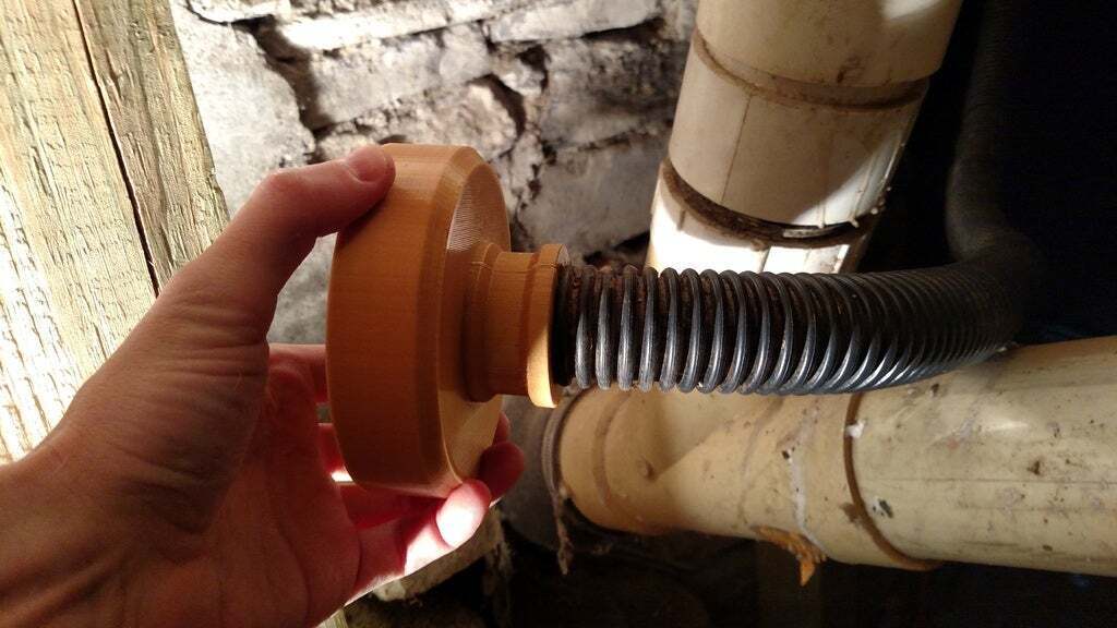 Free STL file Sump pump hose coupling・3D printer model to download・Cults