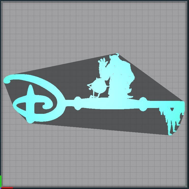 STL file Monster Key & co - Monster Key & co - key Monster & co ...