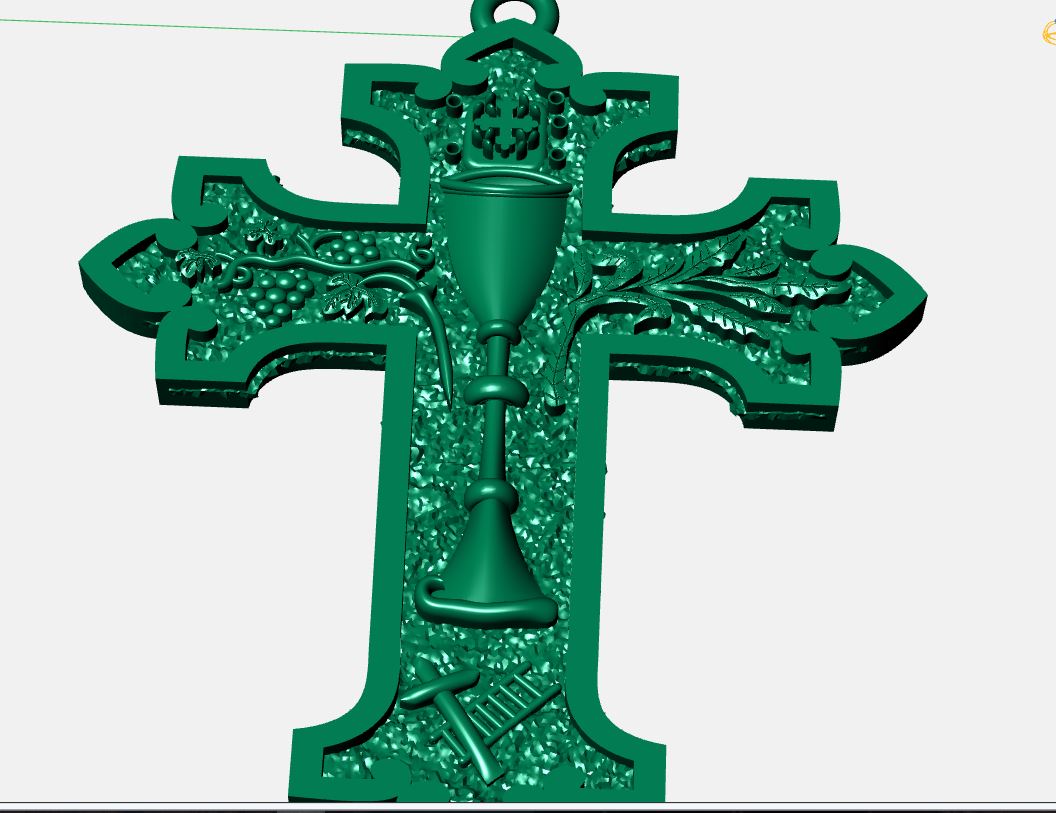 STL file cross 3d・3D printer design to download・Cults