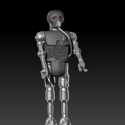 Download STL file Star Wars .stl 21B .figurine 3D .OBJ style Kenner. • Object to 3D print ・ Cults