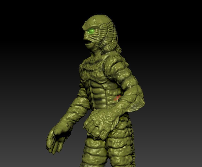 Créature du Lagon Noir Célèbre Monstre Figurine ReAction de 3,75 de