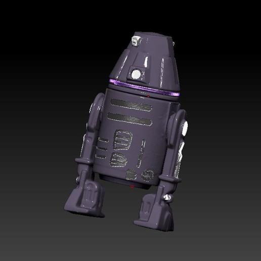 Descargar modelos 3D Star Wars .stl R4 droid .3D Kenner Style Action figure STL OBJ 3D ・ Cults