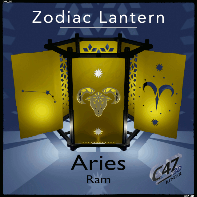 STL file Zodiac Lantern Full SET 🏮・3D printing design to download・Cults
