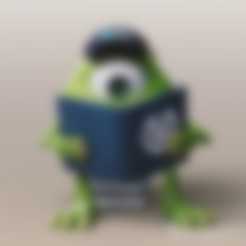 Download gratis STL Mike Wazowski (Monsters University), PatrickFanart