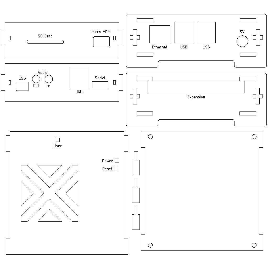 Free 3D file ODROIDX Slim Enclosure 🖥️・Model to download and 3D print