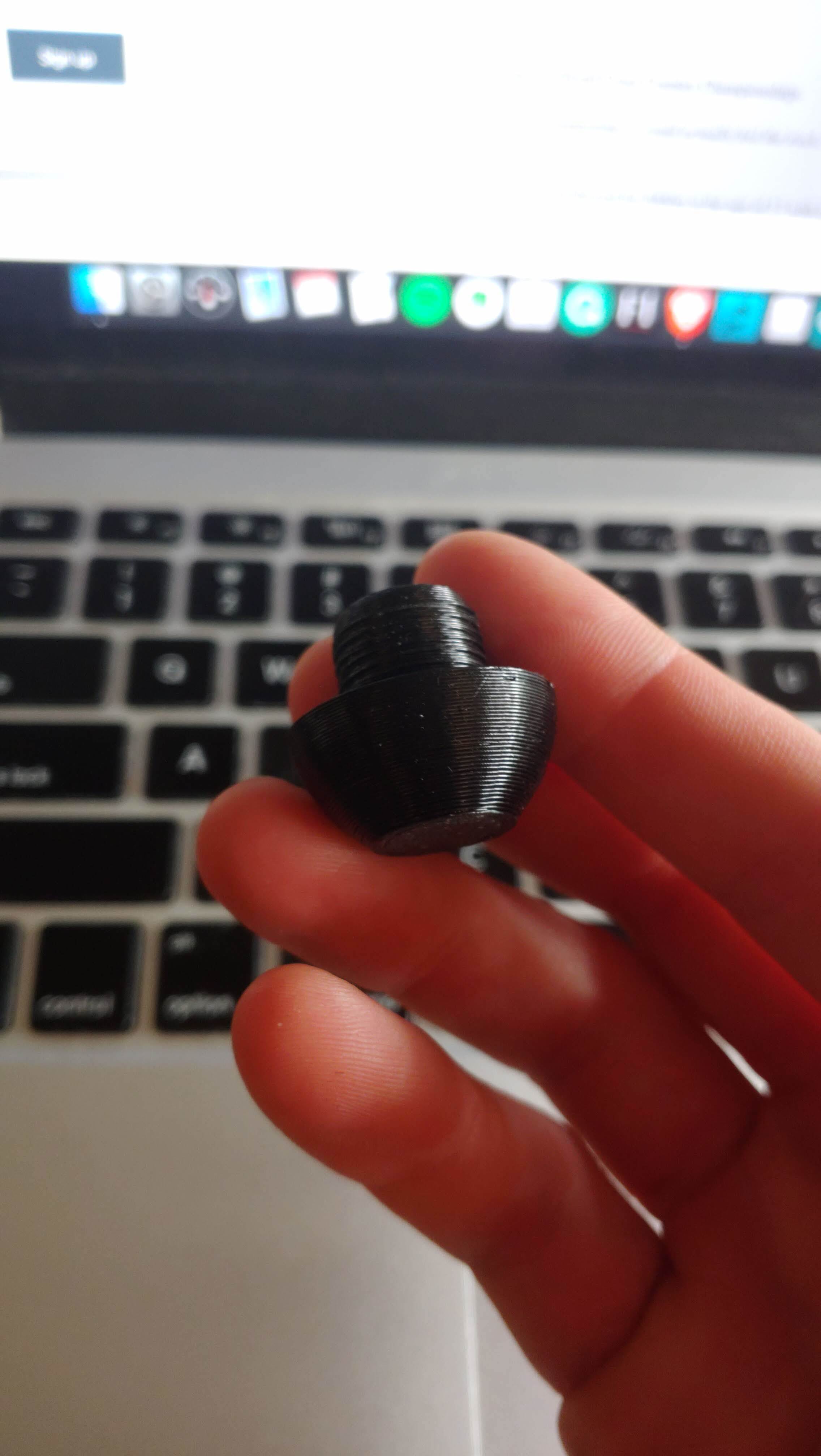 Free STL file JOY JAM PLUG Quad roller skate Jam plug toe stop FREE low