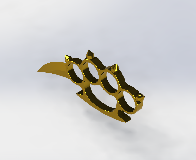 STL file knuckles・3D printing template to download・Cults