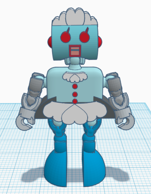 Free STL file Rosie the Robot Maid - Jetsons - Klicket Compatible・Model ...