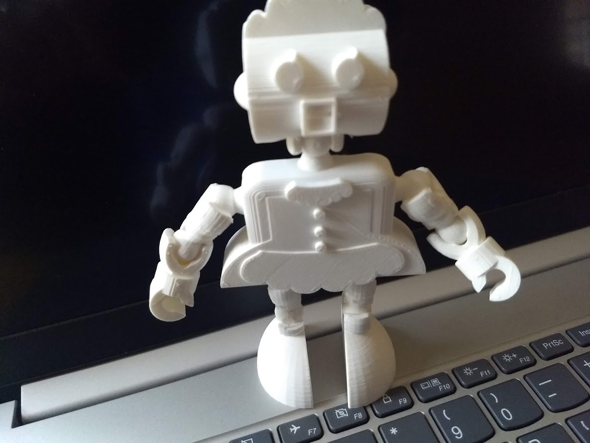 Free STL file Rosie the Robot Maid - Jetsons - Klicket Compatible・Model ...