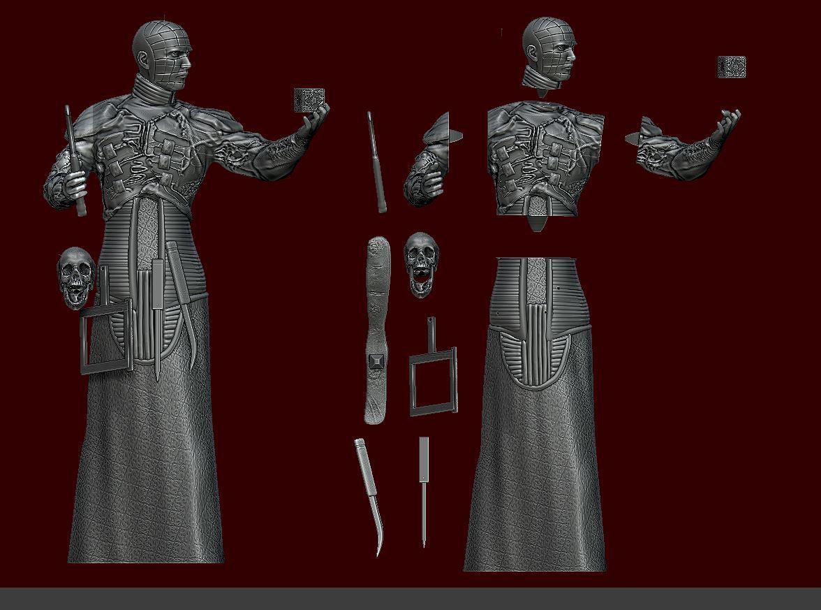 3D file Hellraiser 🎲・Model to download and 3D print・Cults