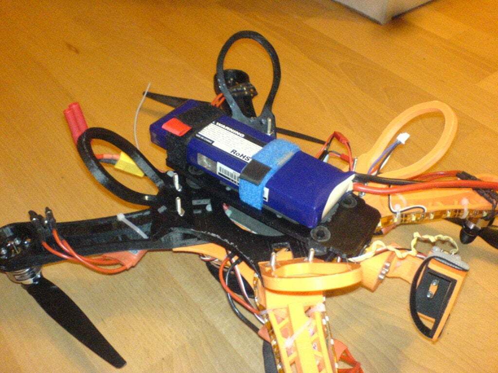 Free STL file Flexible Landing Gear for Quadcopter "Crossfire" Version ...