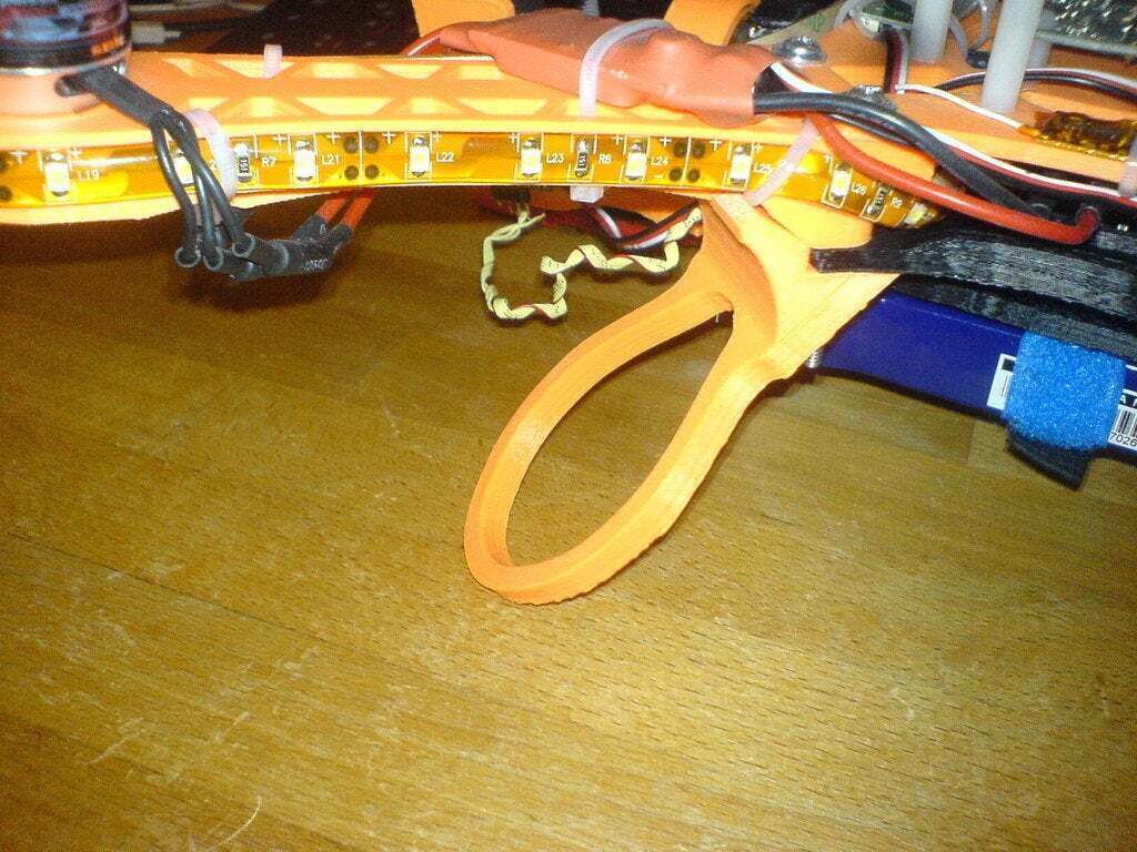Free STL file Flexible Landing Gear for Quadcopter "Crossfire" Version ...