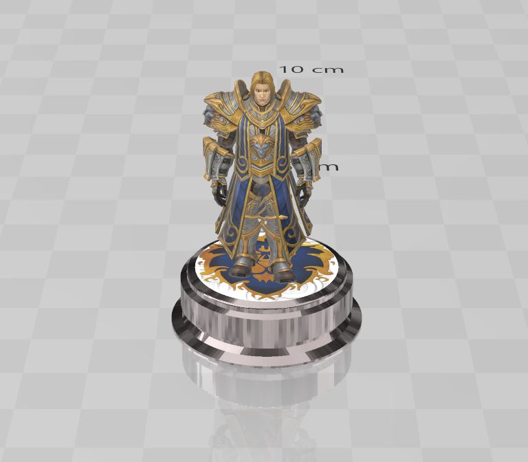 Free STL file Anduin ,Alliance ,World of Warcraft・Model to download and ...