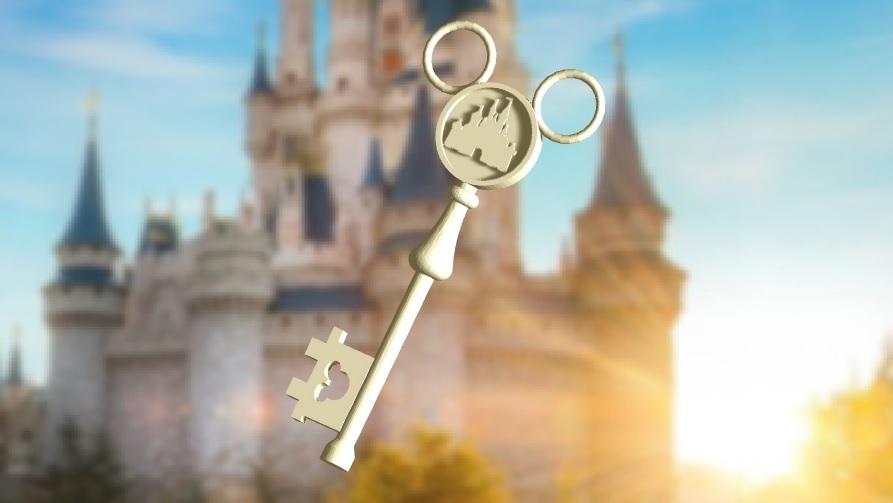 STL file Castle Key 🏰・3D printing model to download・Cults