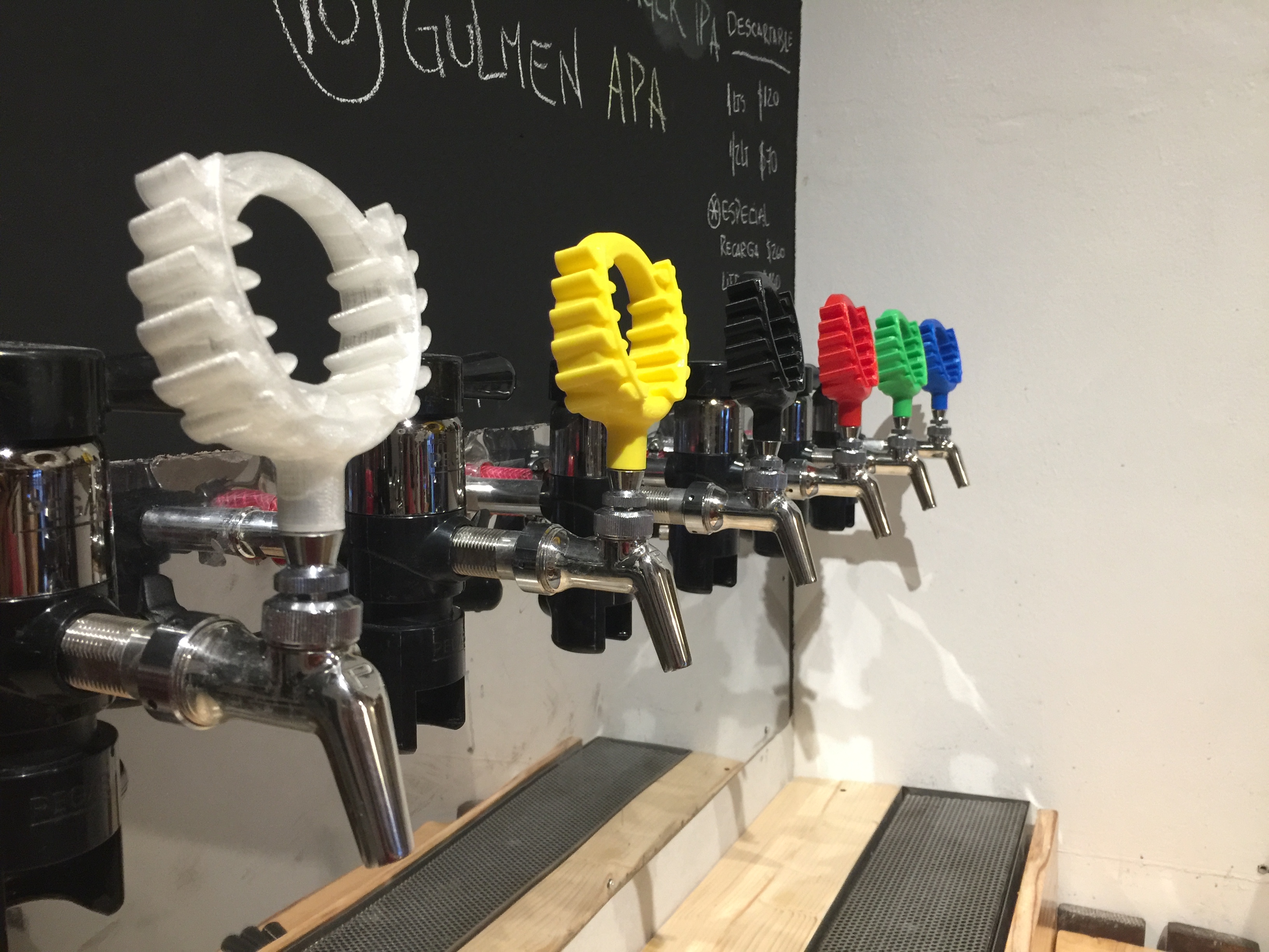 Archivo STL Beer tap handle Malt / Barley - Manija para canilla de ...