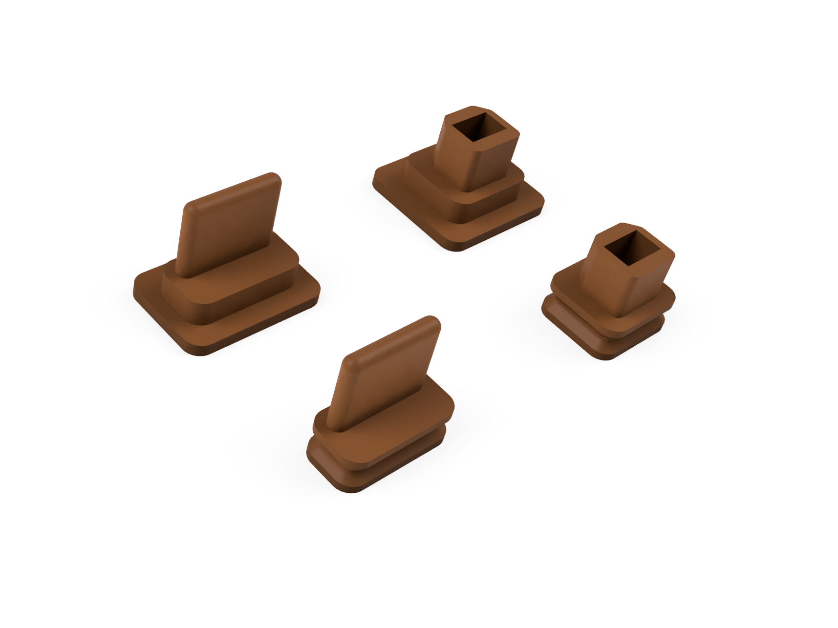 STL file USB Port Covers v2・3D printable model to download・Cults