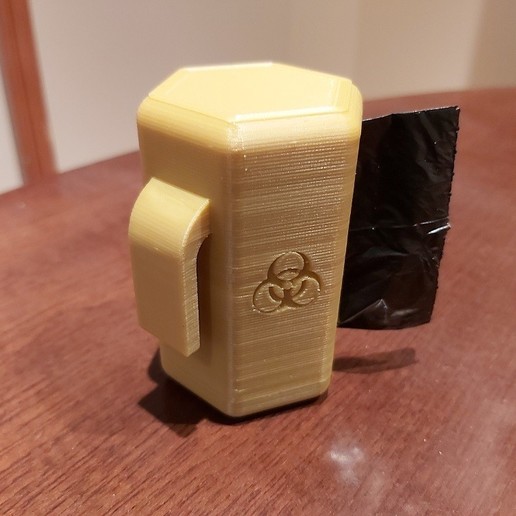 Download STL file Dog Poop Bag Holder Reloaded • 3D printable