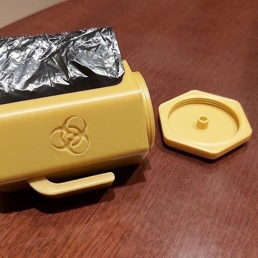 Download STL file Dog Poop Bag Holder Reloaded • 3D printable