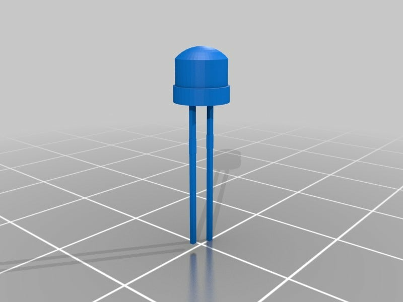 Free STL file LED 5MMă»Object to download and to 3D printă»Cults