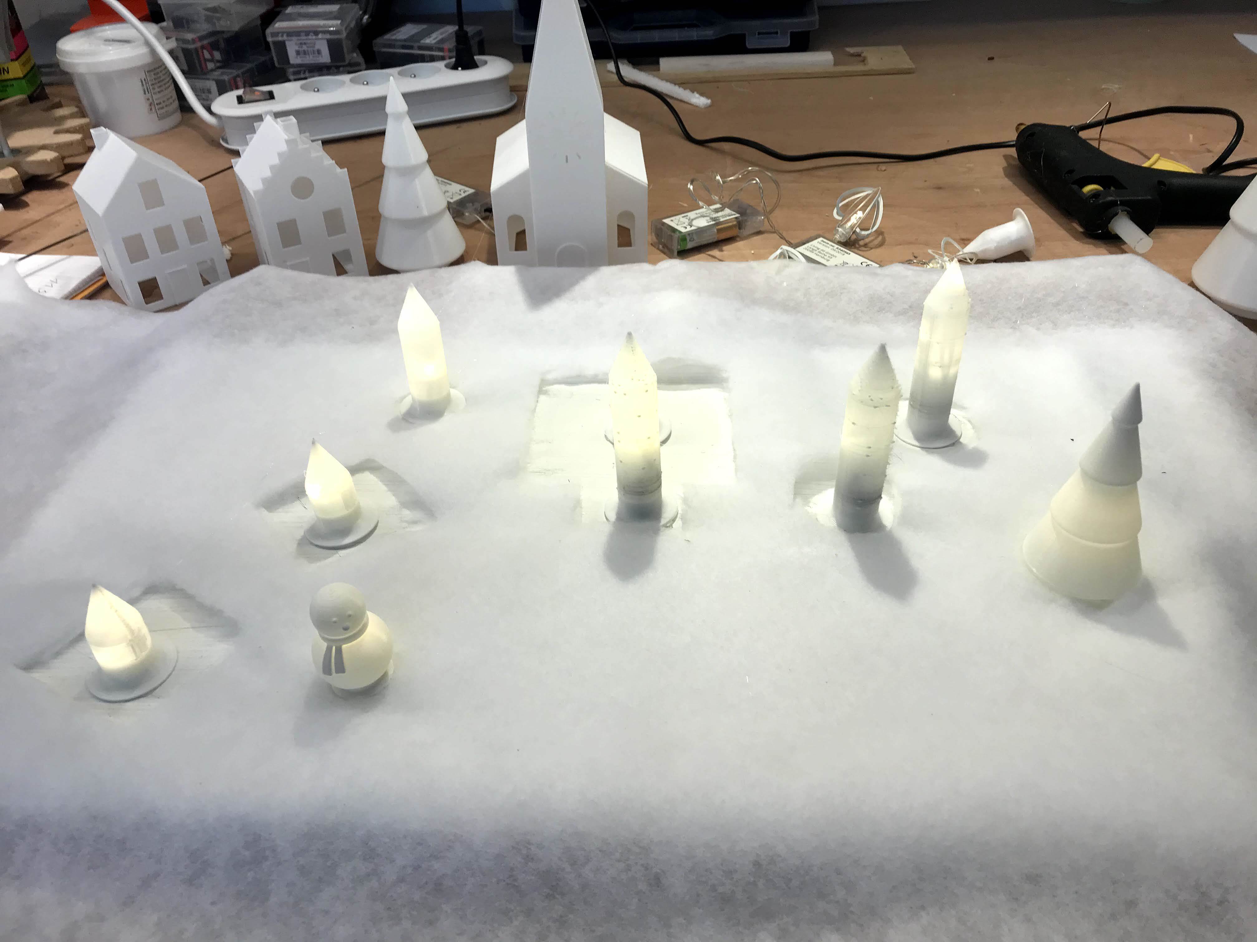 Free STL file Christmas Village II 🎄・3D print model to download・Cults