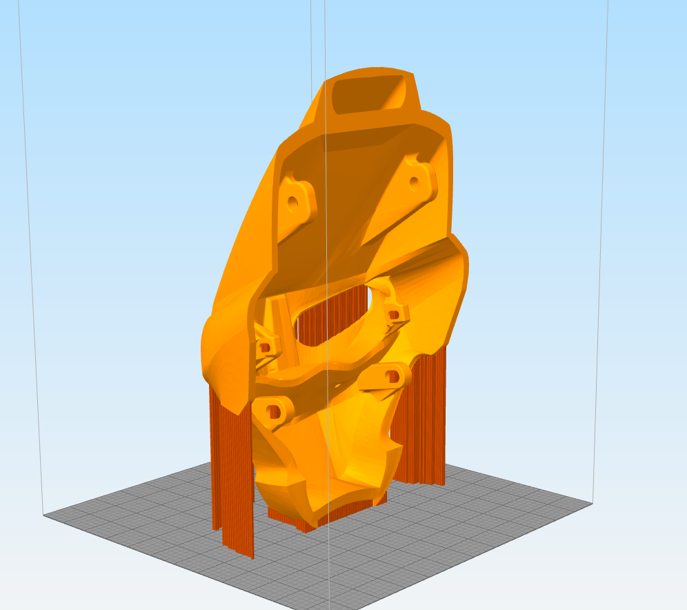 STL file Universal motorcycle fork head・3D printable model to download