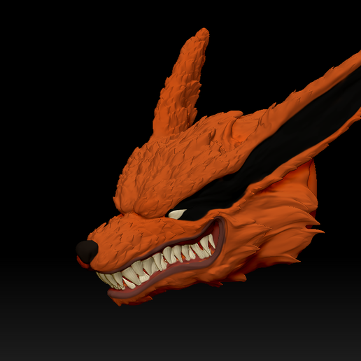 Download 3D printing files kurama head / bust naruto shippuden ・ Cults