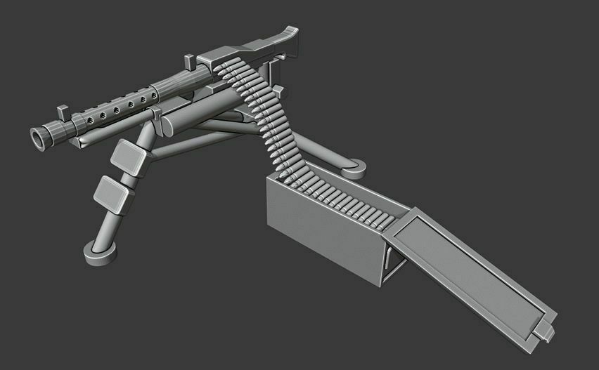 Smallest Machine Gun In The World