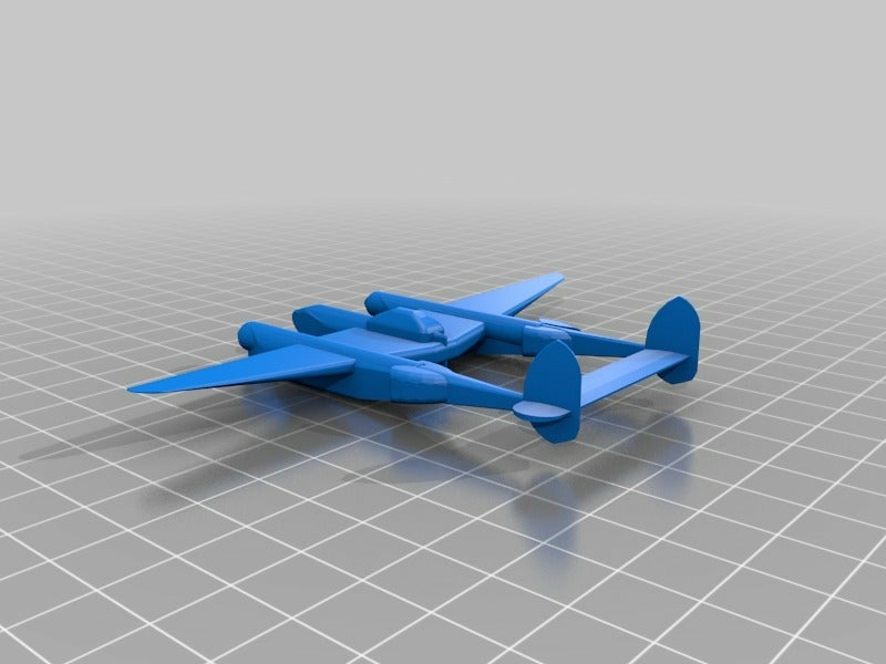 Free STL file World War Two Fighter Planes 🗺️・3D printing template to ...
