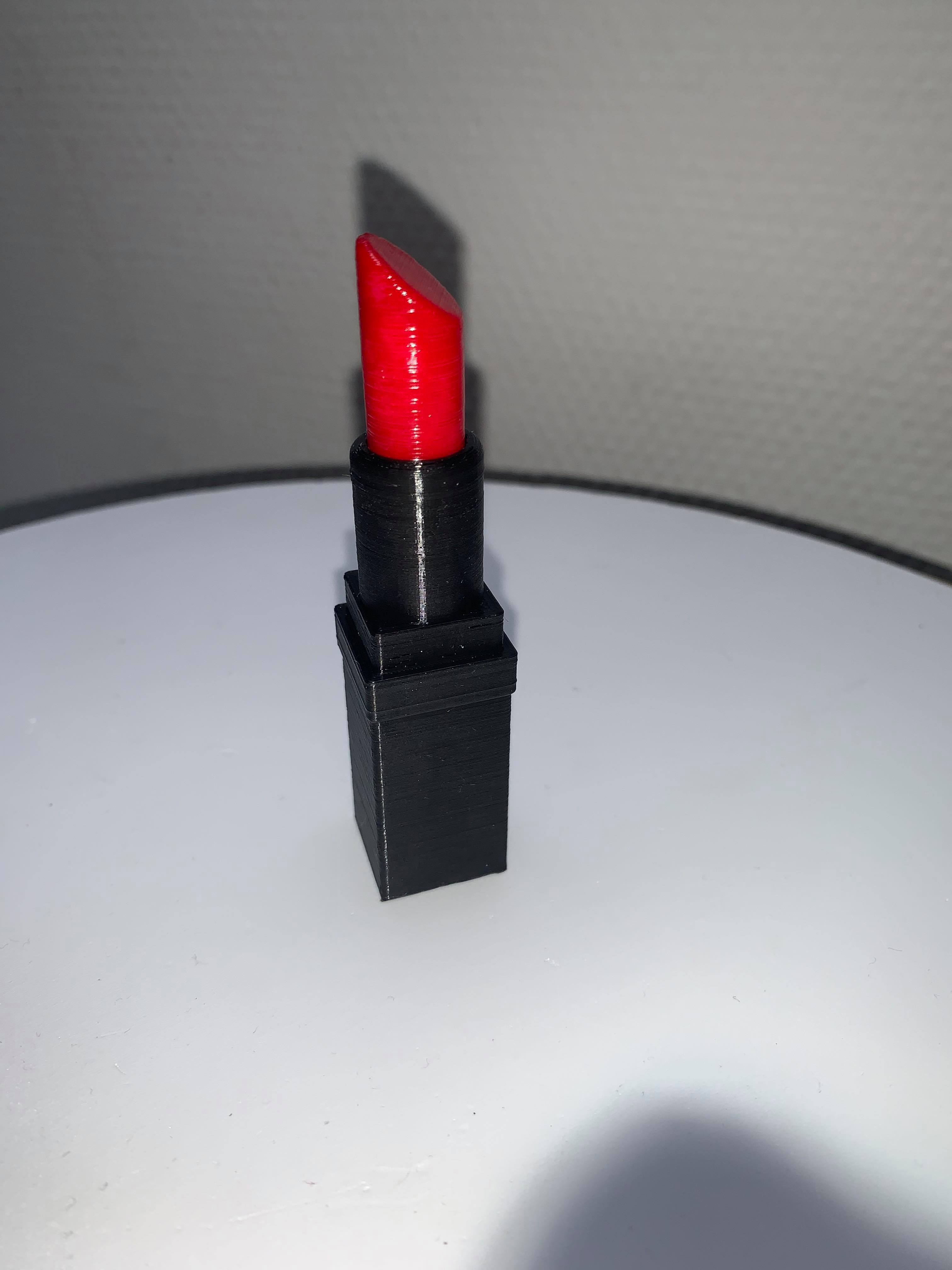 Stl Rouge Fichier STL gratuit Rouge a lèvre・Plan pour impression 3D à télécharger ...