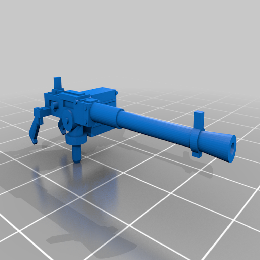 Бесплатный STL файл 28mm scale machine gun・Модель для загрузки и 3D ...