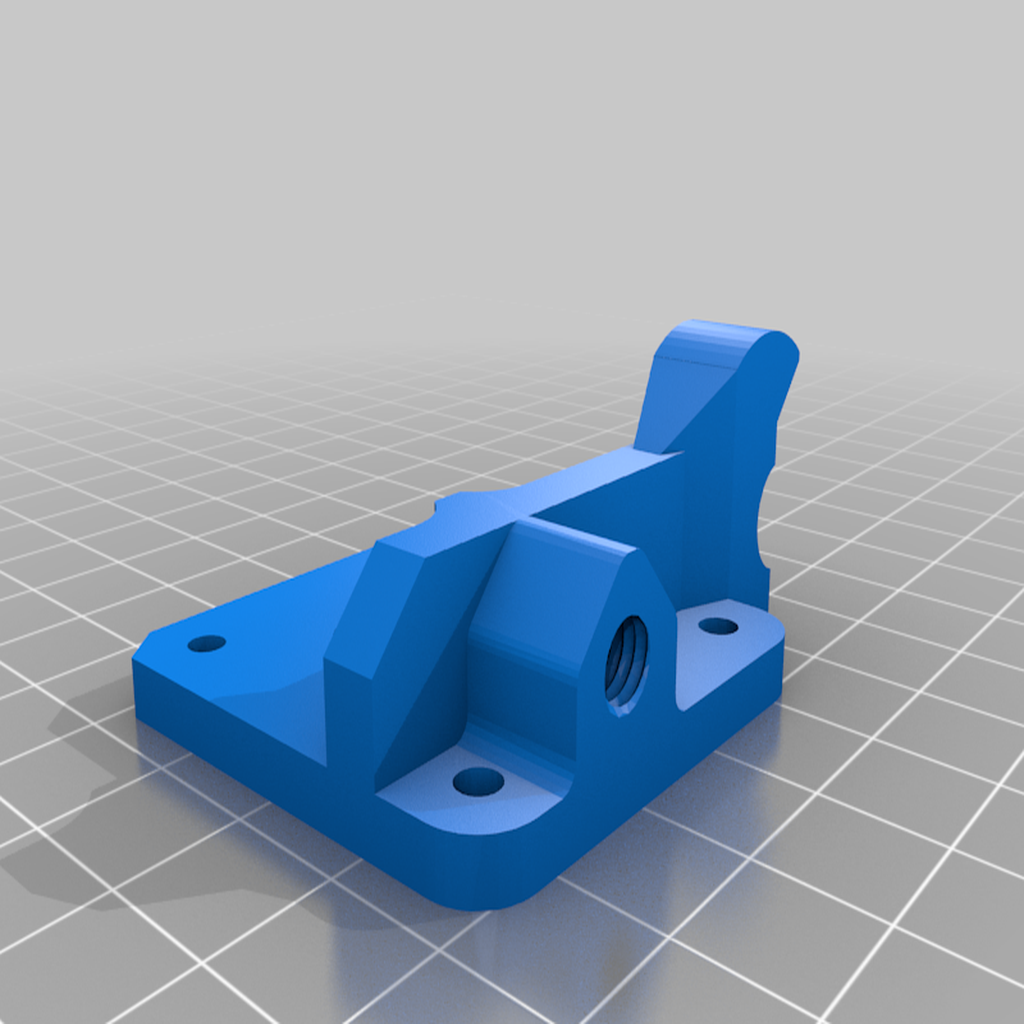 Download free STL file Flexible Filament Extruder with Cable Holder for
