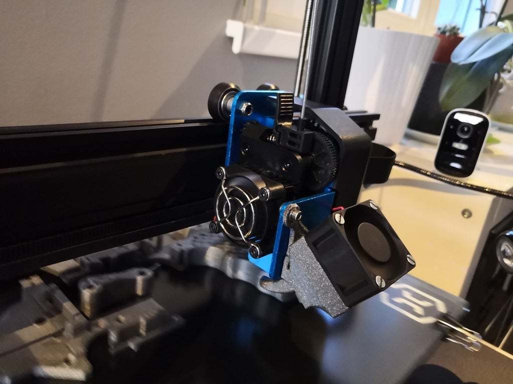 Download free GCODE file Duct for axial cooling fan / Artillery