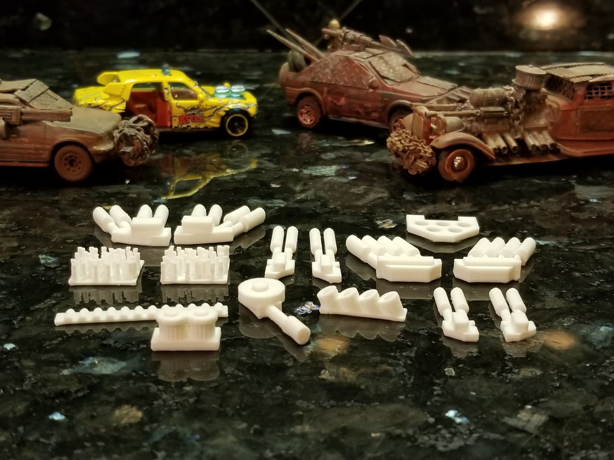 Download free STL file Gaslands Greebles #1 (Pipes and Such) • 3D print ...