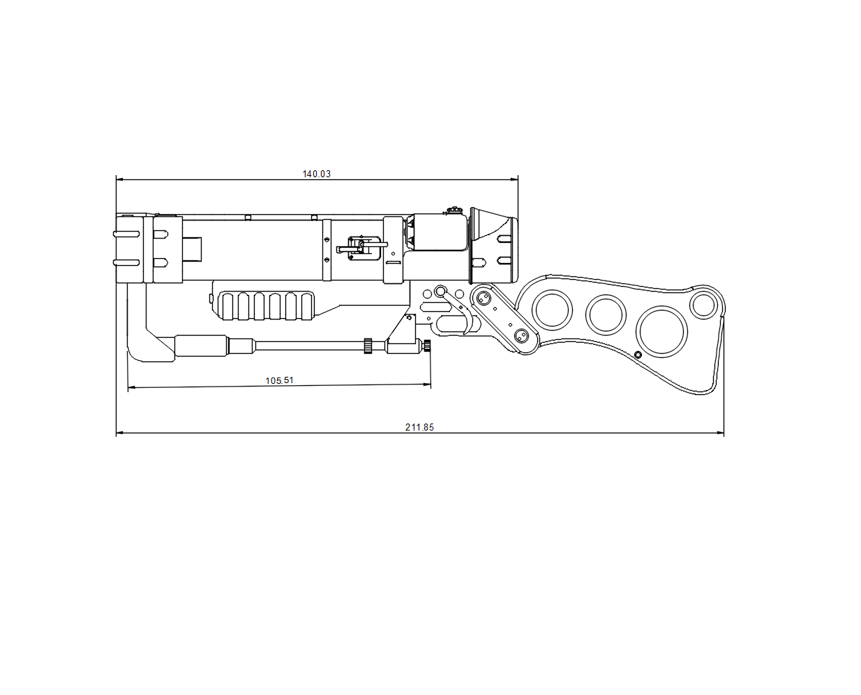 STL file AER9 Laser Rifle fallout 4 🎲・3D printing model to download・Cults