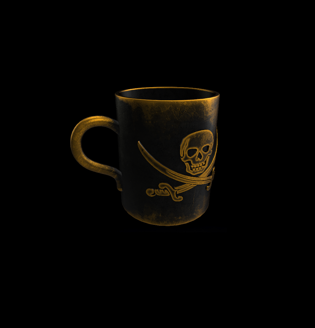 skull cup