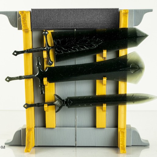 Download STL file Black Clover Demon Swords • 3D print ...