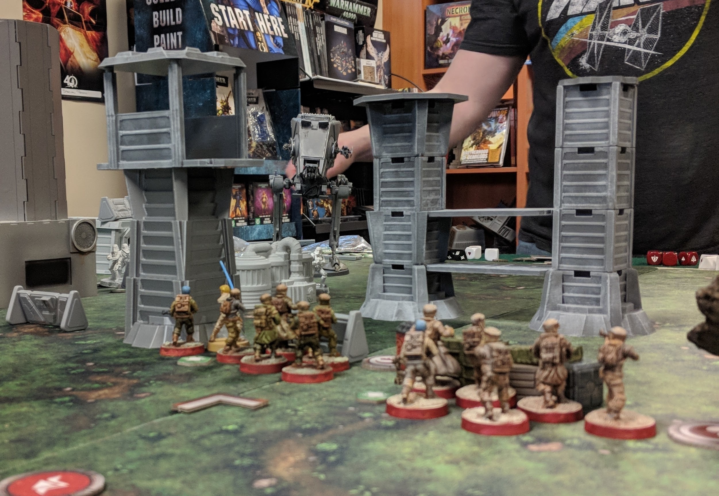 Modular Star Wars Free STL file Star Wars Legion Terrain - Modular Watchtower and ...