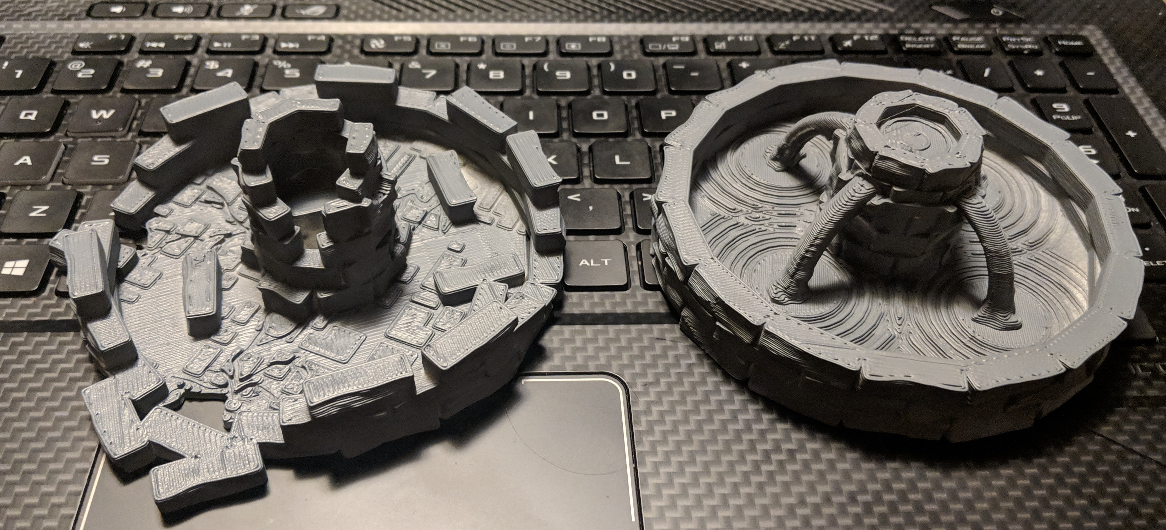 Fantasy Wargame Terrain - Fountains 3D model