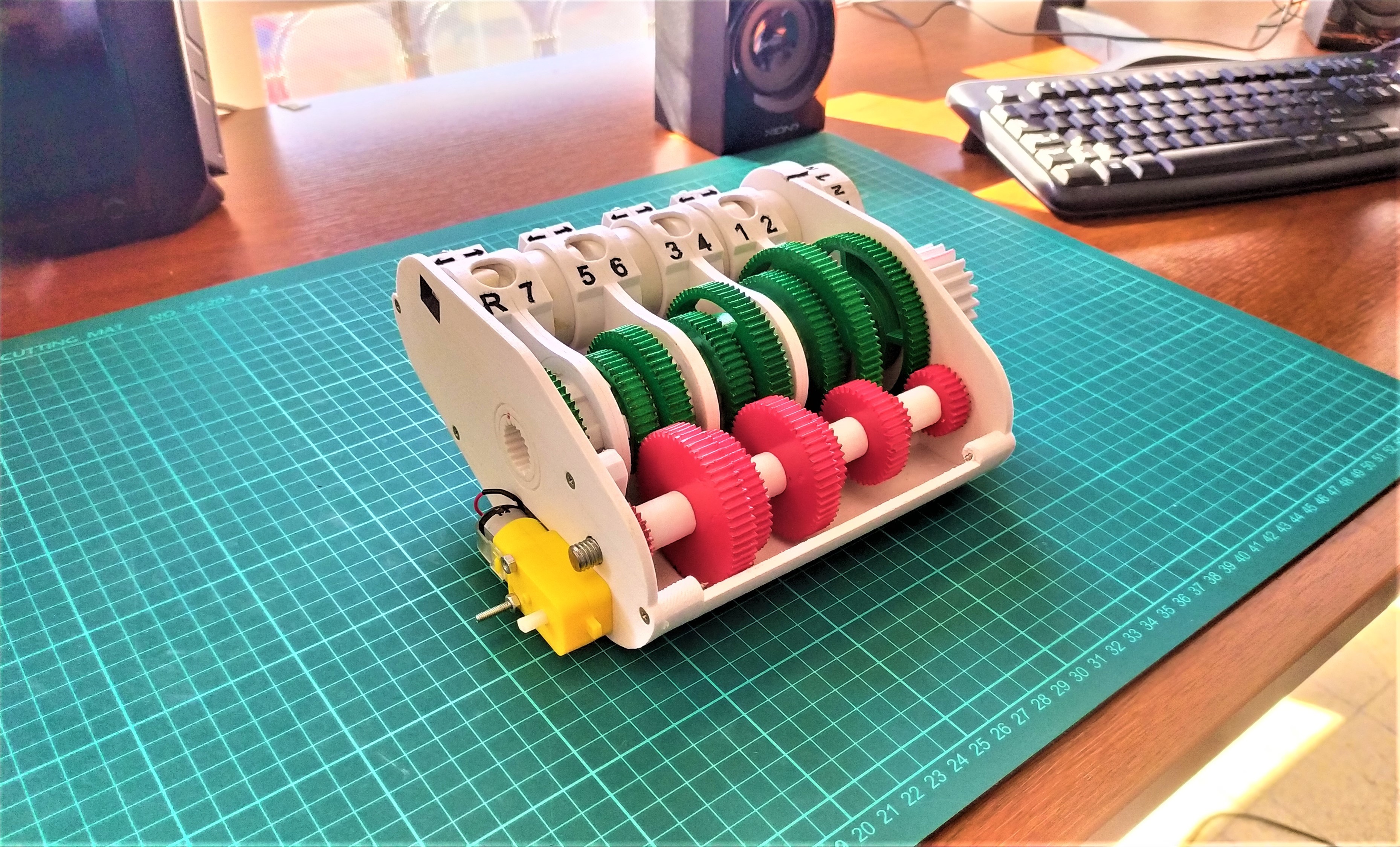 Download STL file Formula 1 GEARBOX functional • 3D printer design ・ Cults