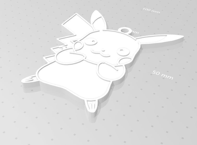 STL file 3 Pokemon team Pikachu ornaments 🐉・3D printer model to ...