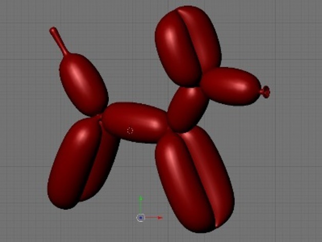 Free 3D file balloon dog 🎈・3D printing idea to download・Cults