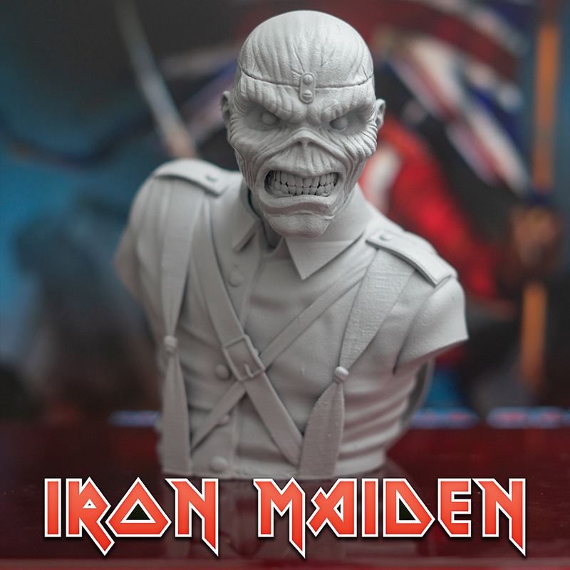 STL file Eddie - The Trooper [Iron Maiden] 🎵・3D printing design to ...