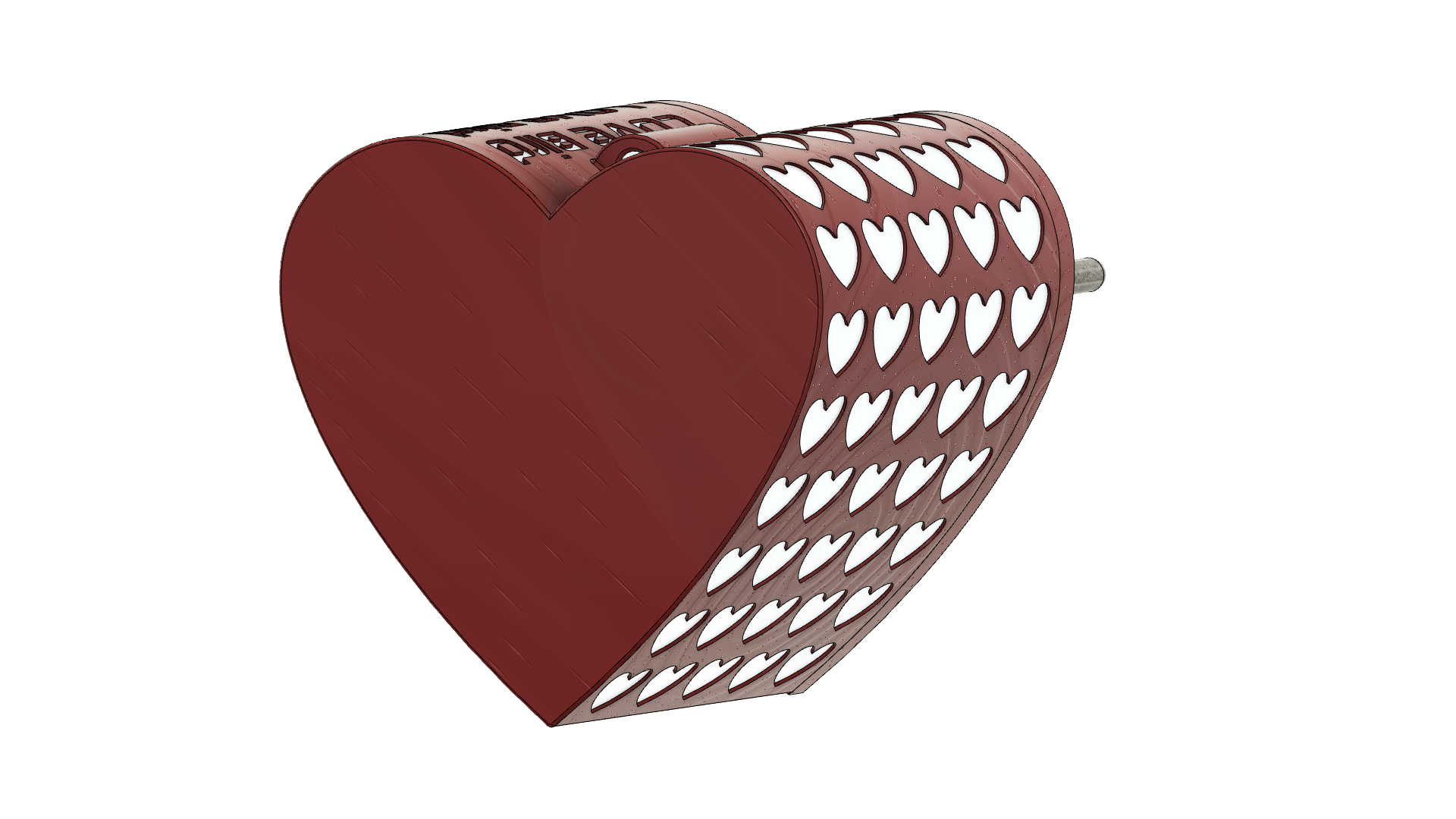 STL file Bird House Heart 🐦・3D printable model to download・Cults