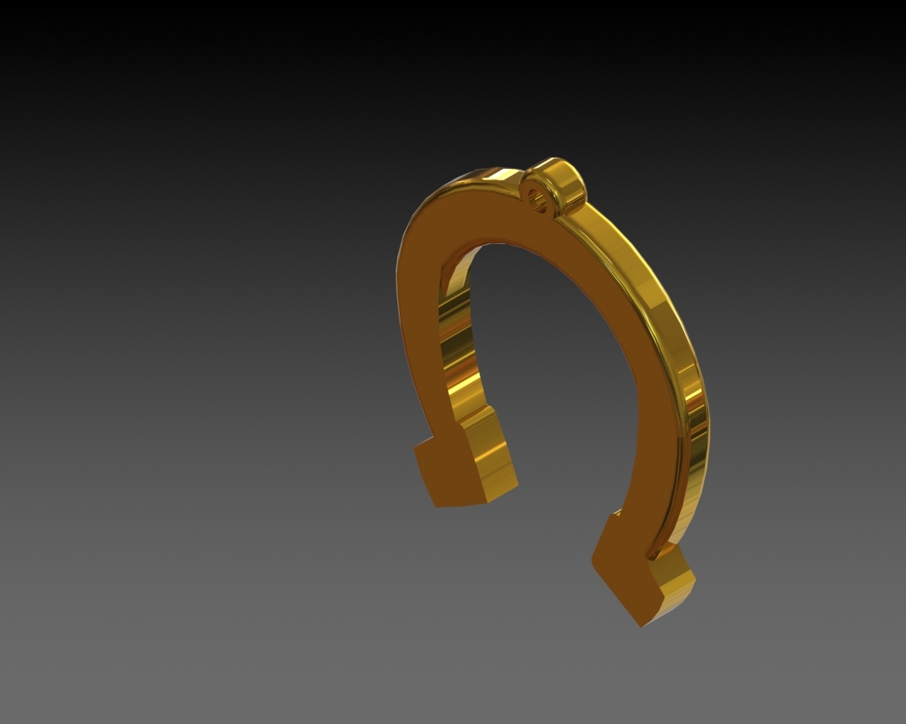 Archivo Stl Gratis Herradura Objeto Imprimible En 3d Para Descargar Cults